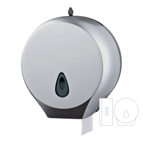 Toilet Paper Dispenser "Maxi Jumbo" Metal ABS